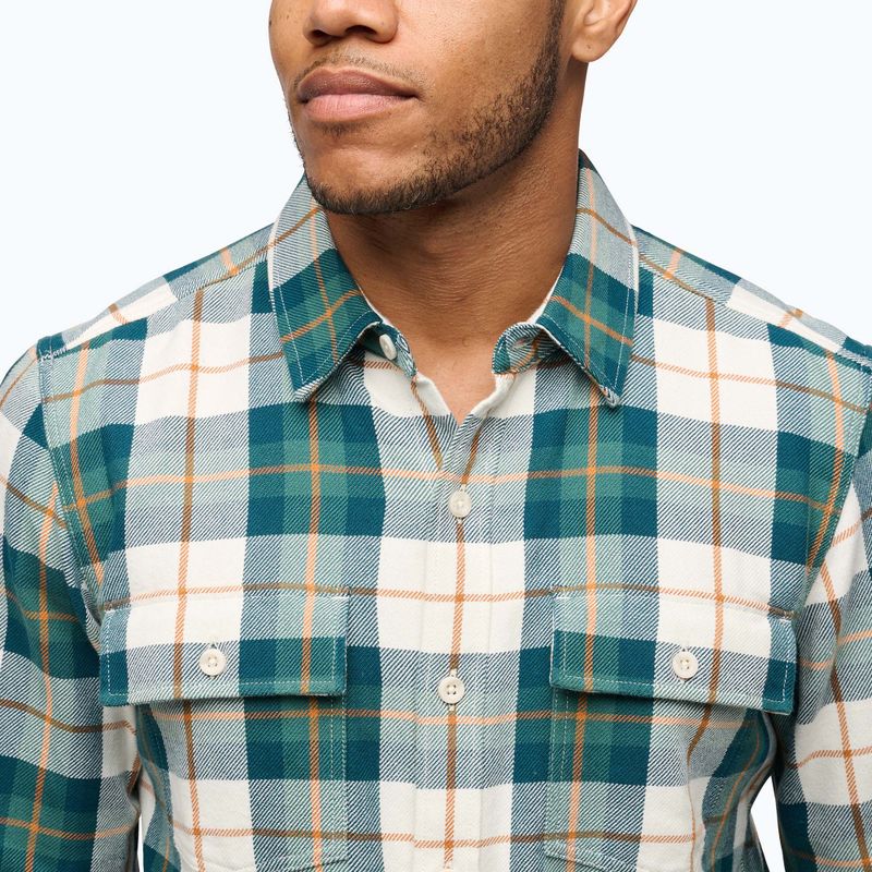 Tricou de trekking pentru bărbați Black Diamond Project Twill raging sea/henna 4