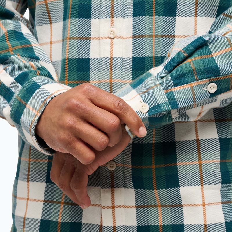 Tricou de trekking pentru bărbați Black Diamond Project Twill raging sea/henna 5