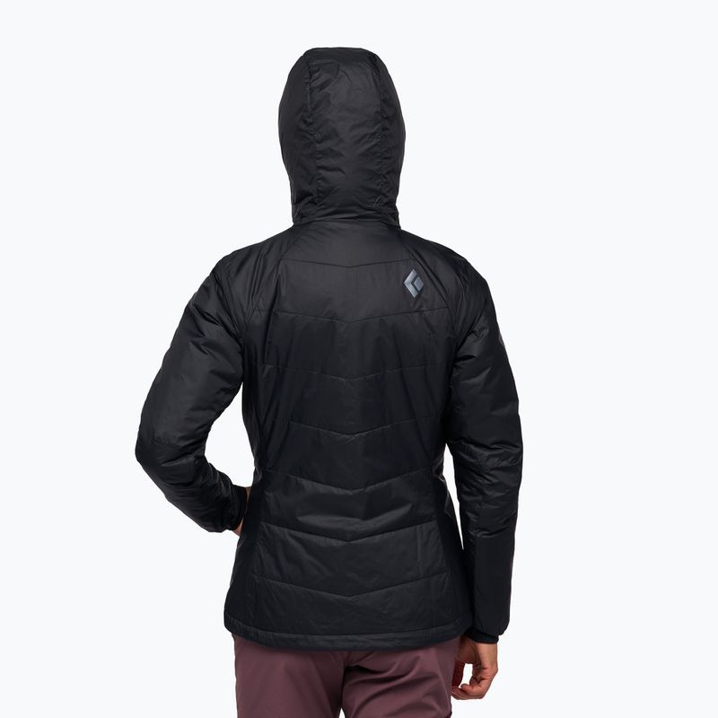 Geacă izolată pentru femei Black Diamond Solution 2.0 Hoody black 2