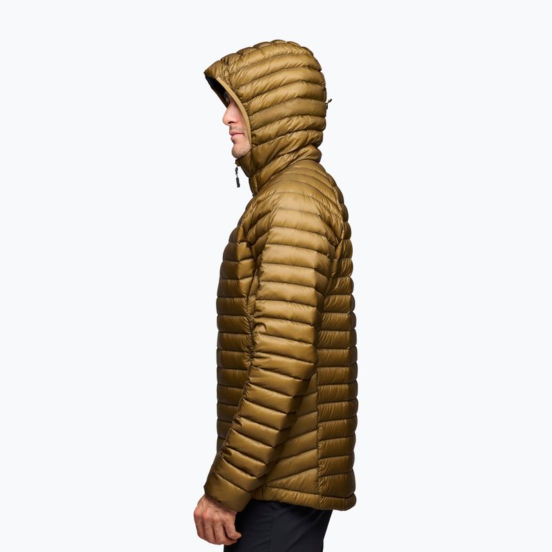 Geacă cu puf pentru bărbați Black Diamond Deploy Down 1.0 Hoody flax 3