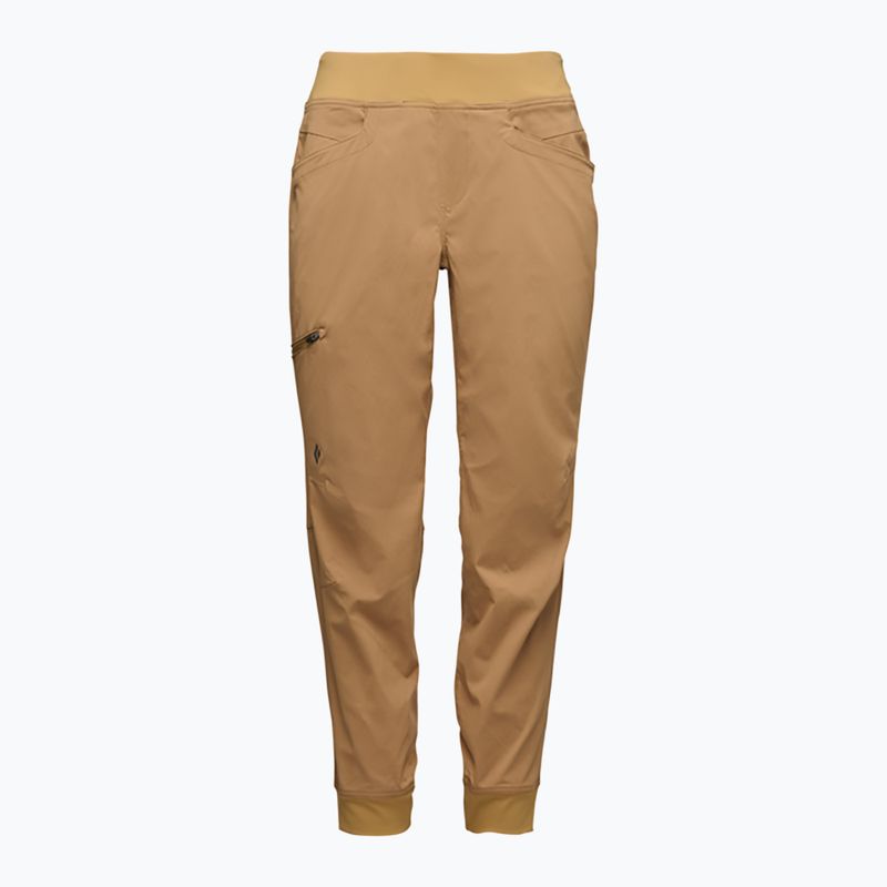 Pantaloni de cățărare pentru femei Black Diamond Technician Jogger flax