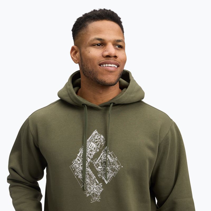 Hanorac pentru bărbați Black Diamond Engineered Diamond Po Hoody tundra 4