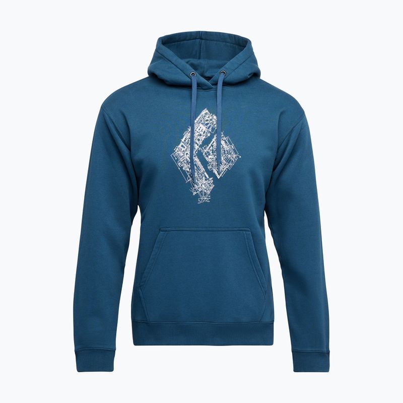 Hanorac pentru bărbați Black Diamond Engineered Diamond Po Hoody indigo 6