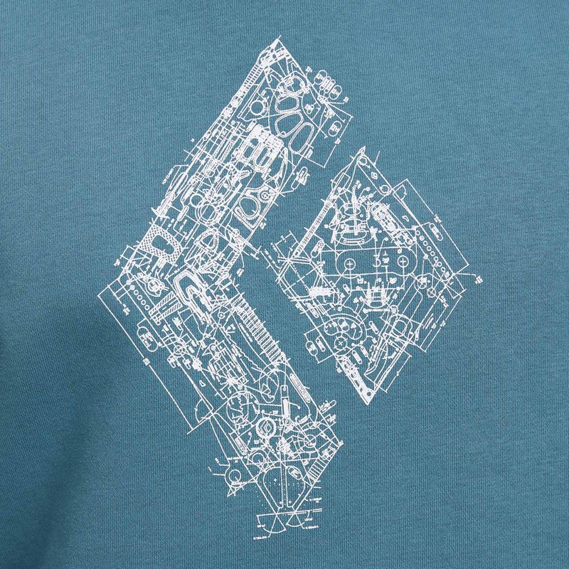 Bluză pentru bărbați Black Diamond Engineered Diamond Po Hoody creek blue 5