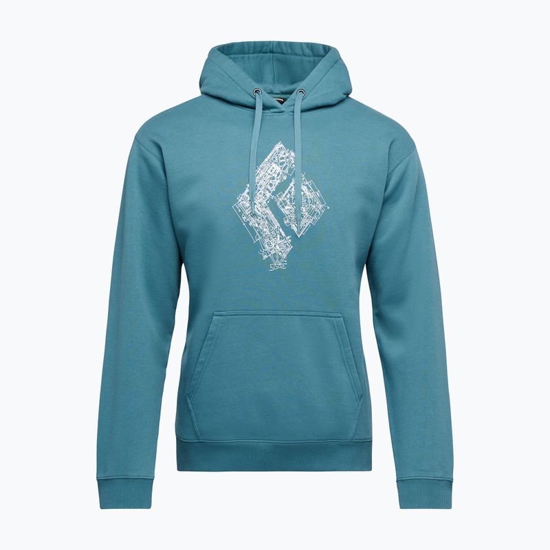 Bluză pentru bărbați Black Diamond Engineered Diamond Po Hoody creek blue 6