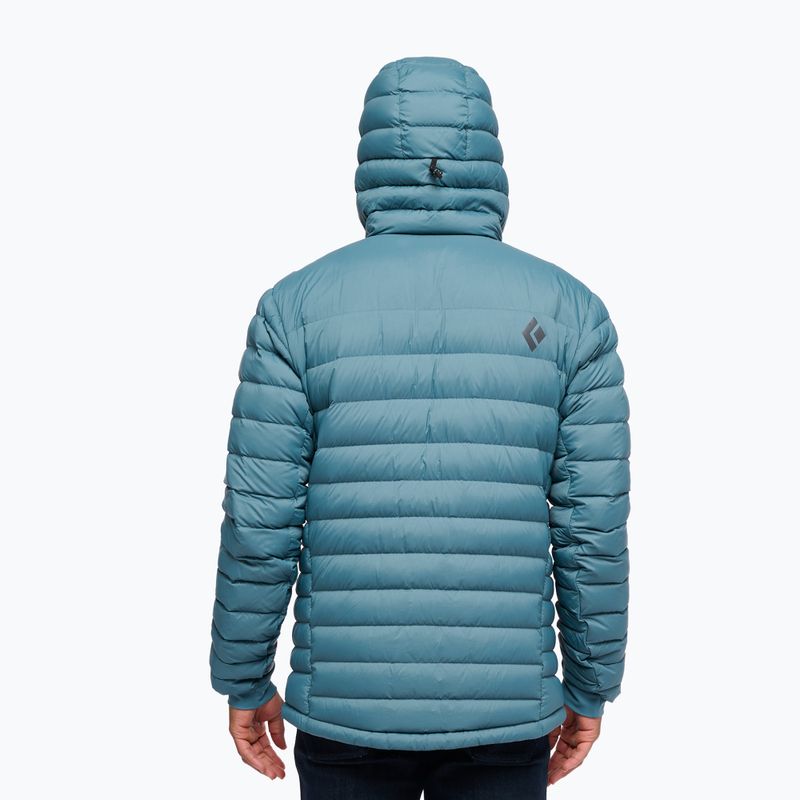 Geacă cu puf pentru bărbați Black Diamond Access Down Hoody creek blue 2