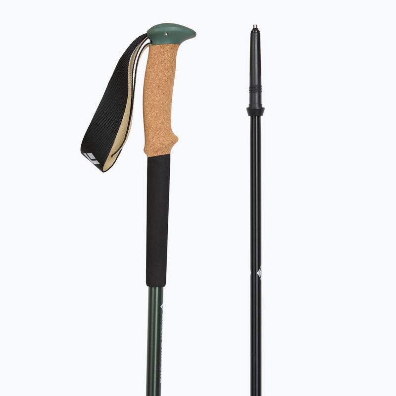 Bețe de trekking Black Diamond Trail Cork Trekking laurel green 3