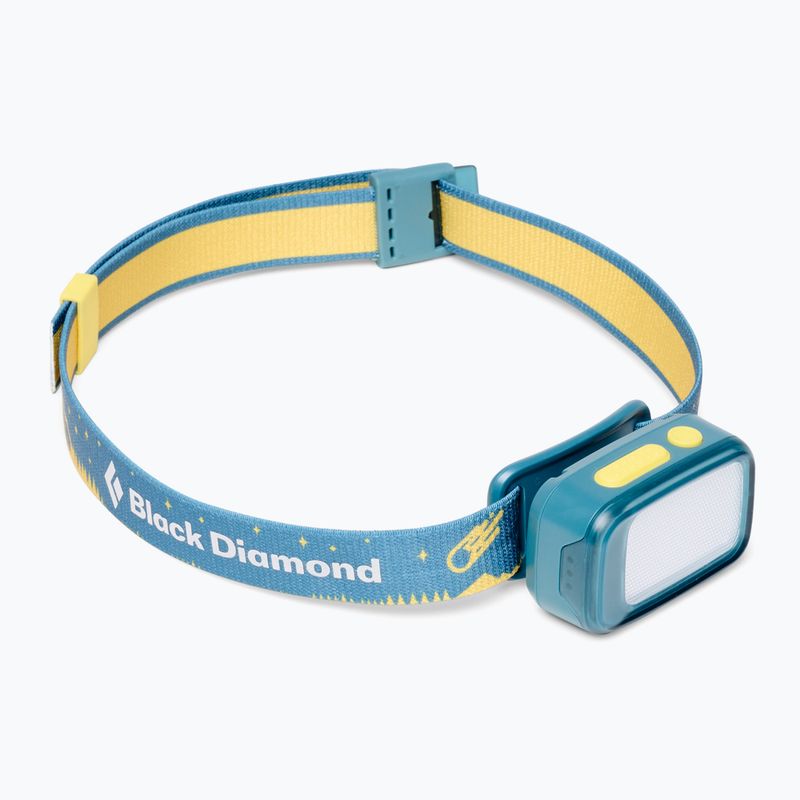 Lampă frontală pentru copii Black Diamond Wiz Kid 40 creek blue