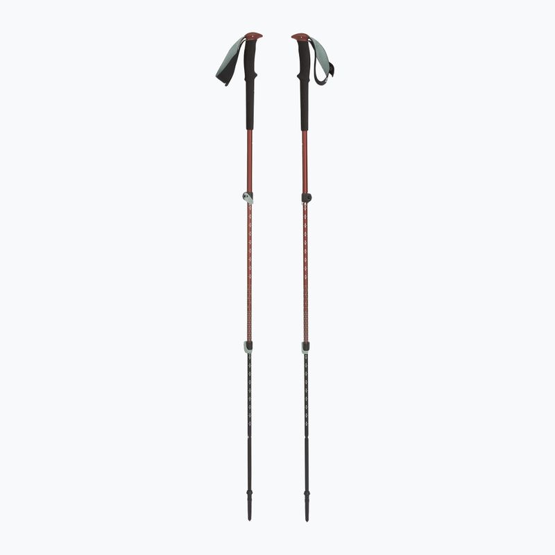 Bețe de trekking Black Diamond Trail Trekking iron red
