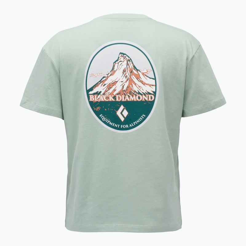 Tricou pentru femei Black Diamond Heritage Badge SS Tee agave 2