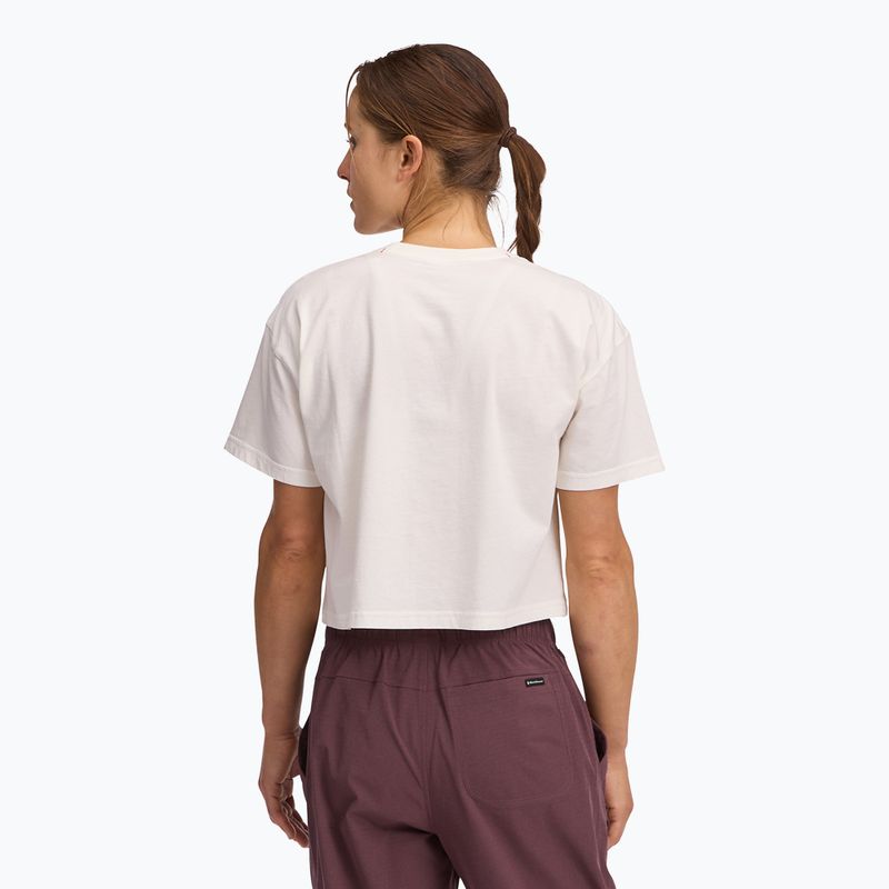 Tricou pentru femei Black Diamond Crops Tee off white 2