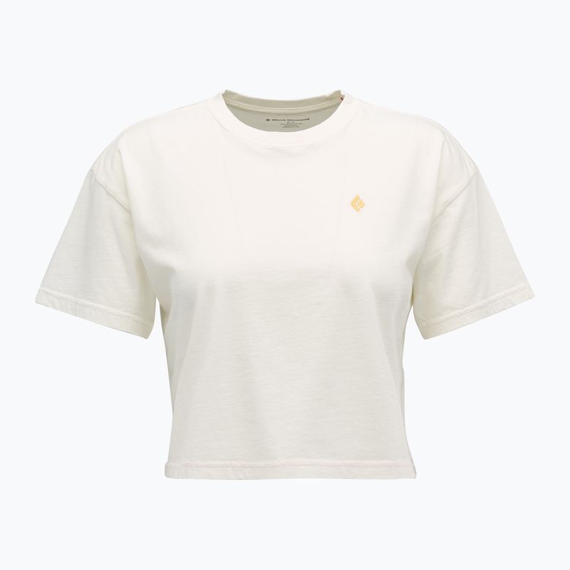 Tricou pentru femei Black Diamond Crops Tee off white 5