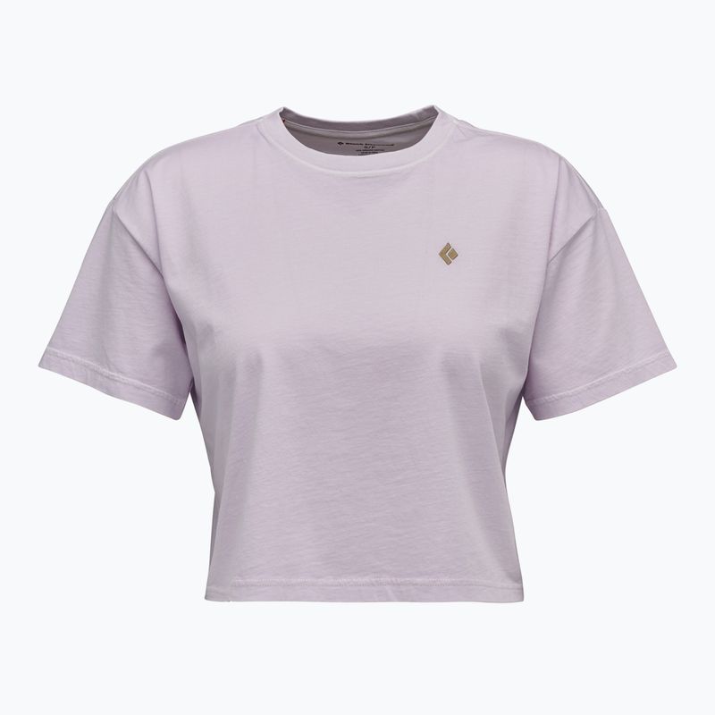 Tricou pentru femei Black Diamond Crops Tee soft lilac 5