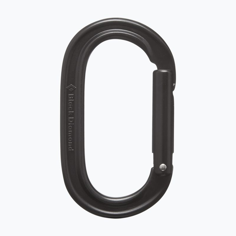 Carabinier de escaladă Black Dimaond Oval Keylock black