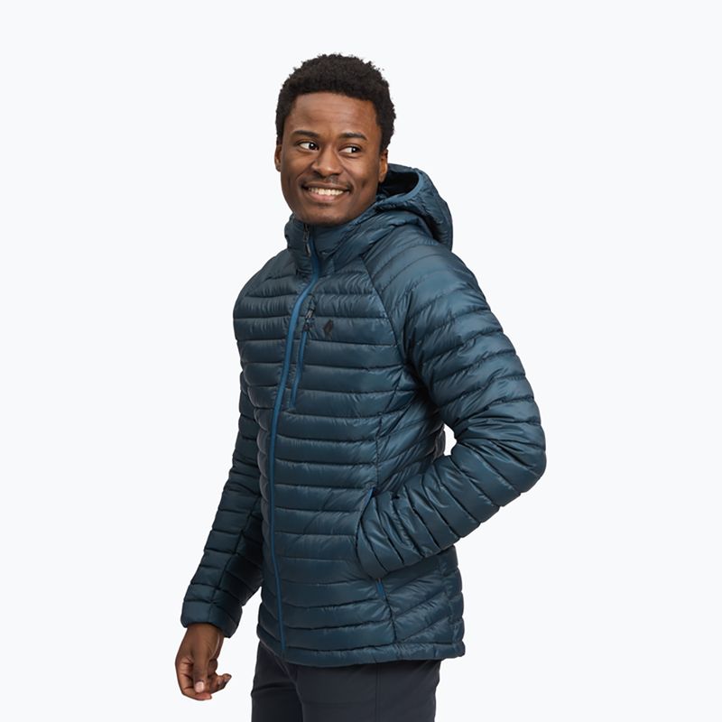 Geacă cu puf pentru bărbați Black Diamond Deploy Down 1.0 Hoody midnight blue 2