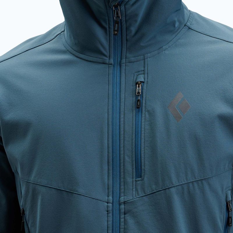 Geacă softshell bărbați Black Diamond Dawn Patrol midnight blue 6