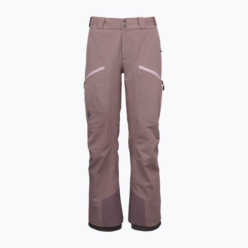 Pantaloni de schi pentru bărbați Black Diamond Recon Insulated dark mauve 3