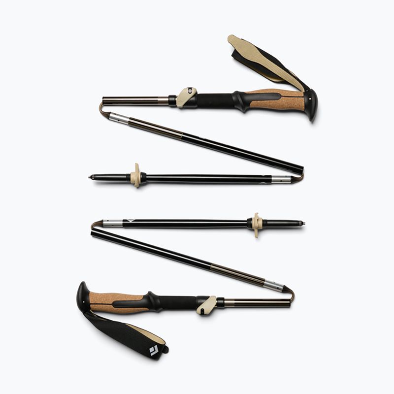 Bețe de trekking Black Diamond Trail Vista FLZ Trekking white oak 2