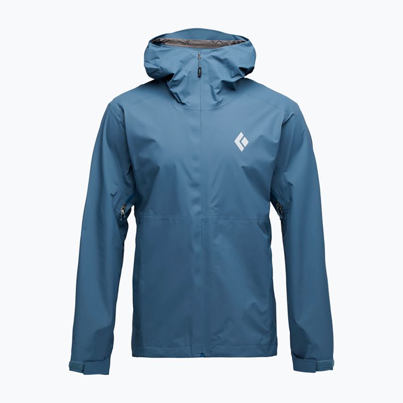 Geacă de ploaie pentru bărbați Black Diamond Strataline Stretch Shell midnight blue 3