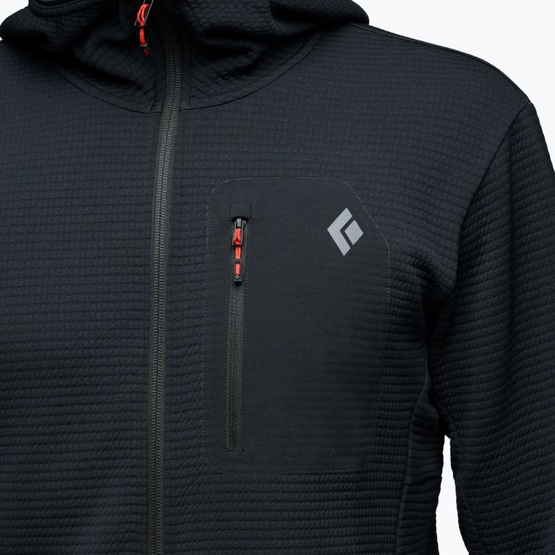 Bluză pentru bărbați Black Diamond Diverge Full Zip Hoody black 4