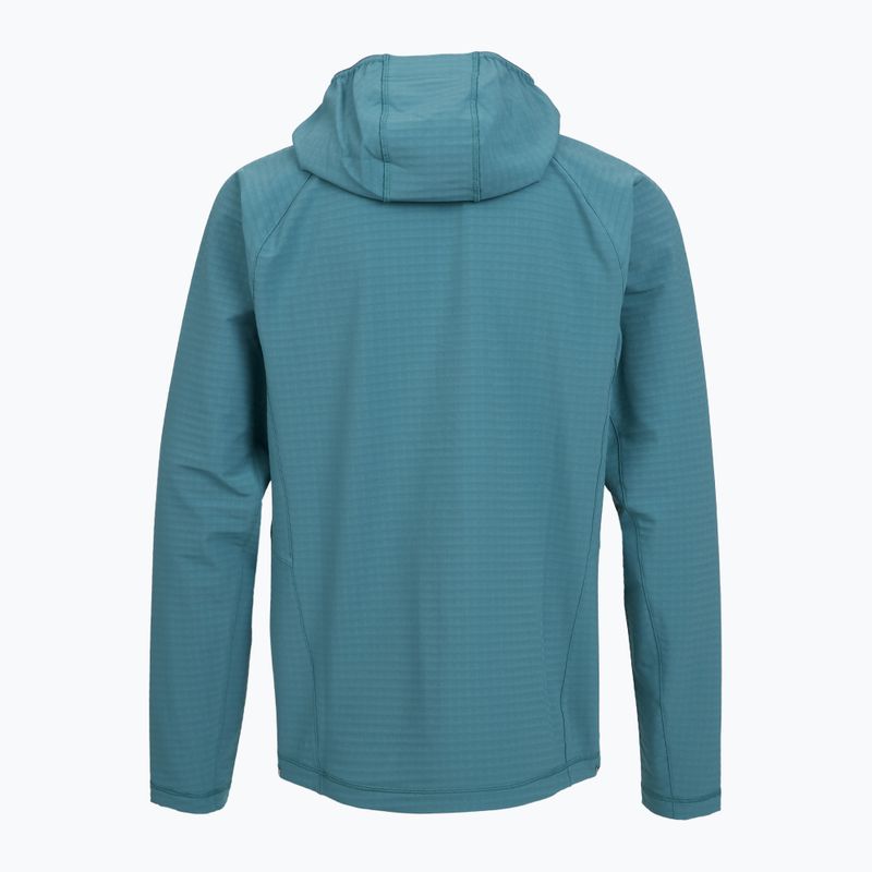 Bluză pentru bărbați Black Diamond Coefficient Storm Full Zip Hoody creek blue 2