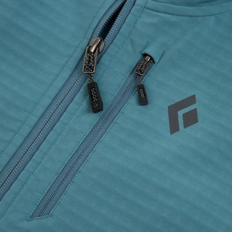 Bluză pentru bărbați Black Diamond Coefficient Storm Full Zip Hoody creek blue 3