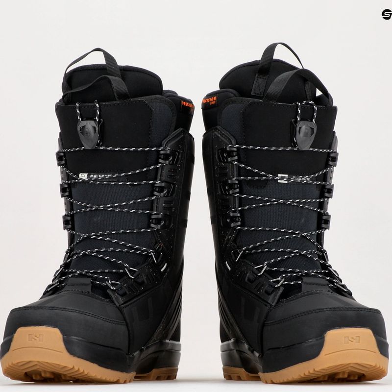 Cizme de snowboard pentru bărbați Salomon Malamute negru L41672300 16