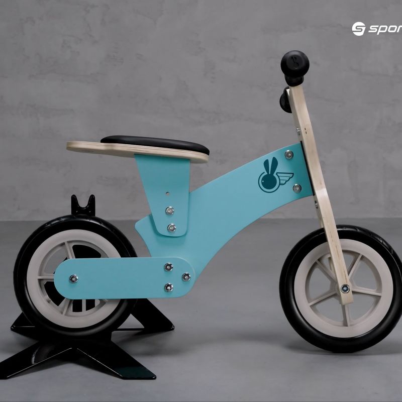 Bicicletă fără pedale pentru copii Janod Bikloon Little Racer, albastru, J03285 5
