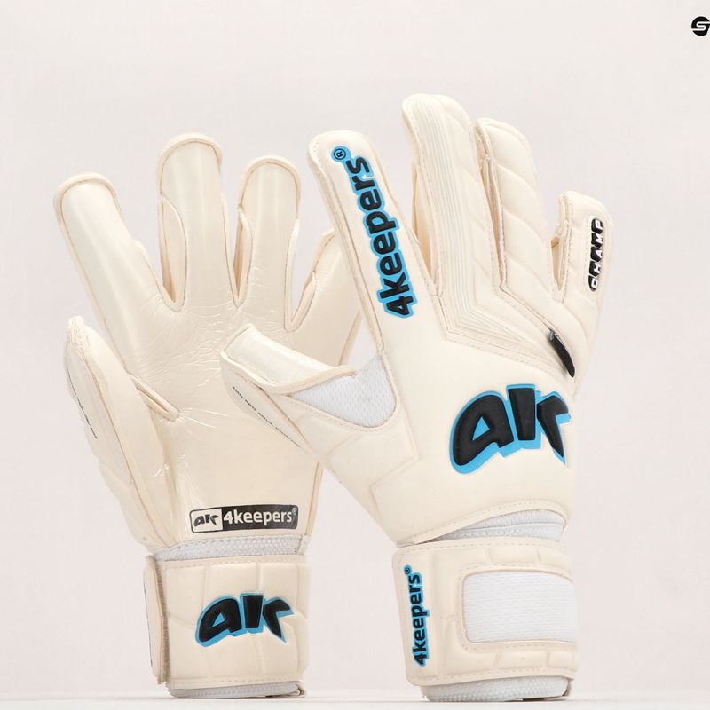 Mănuși de portar 4keepers Champ AQ Contact V HB alb-albastre 7343 7