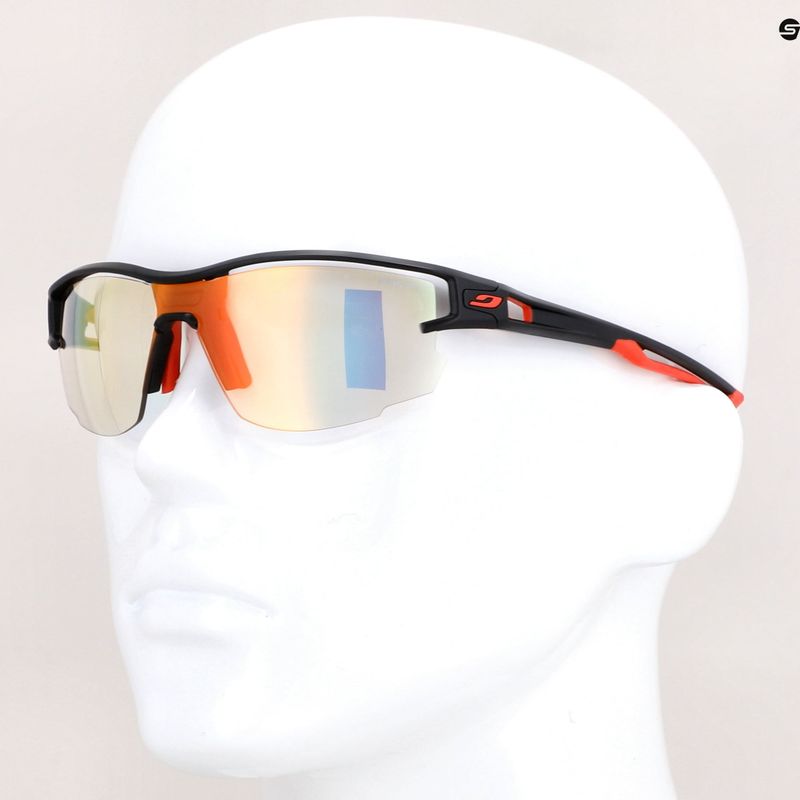 Julbo Aero Reactiv Performance 1-3 Laf ochelari de ciclism negru/roșu J4833114 6