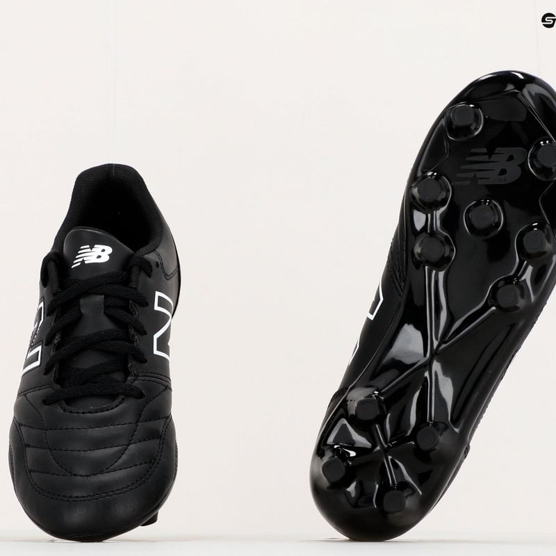 New Balance 442 V2 Academy FG ghete de fotbal pentru copii negru JS43FBK2.M.035 16