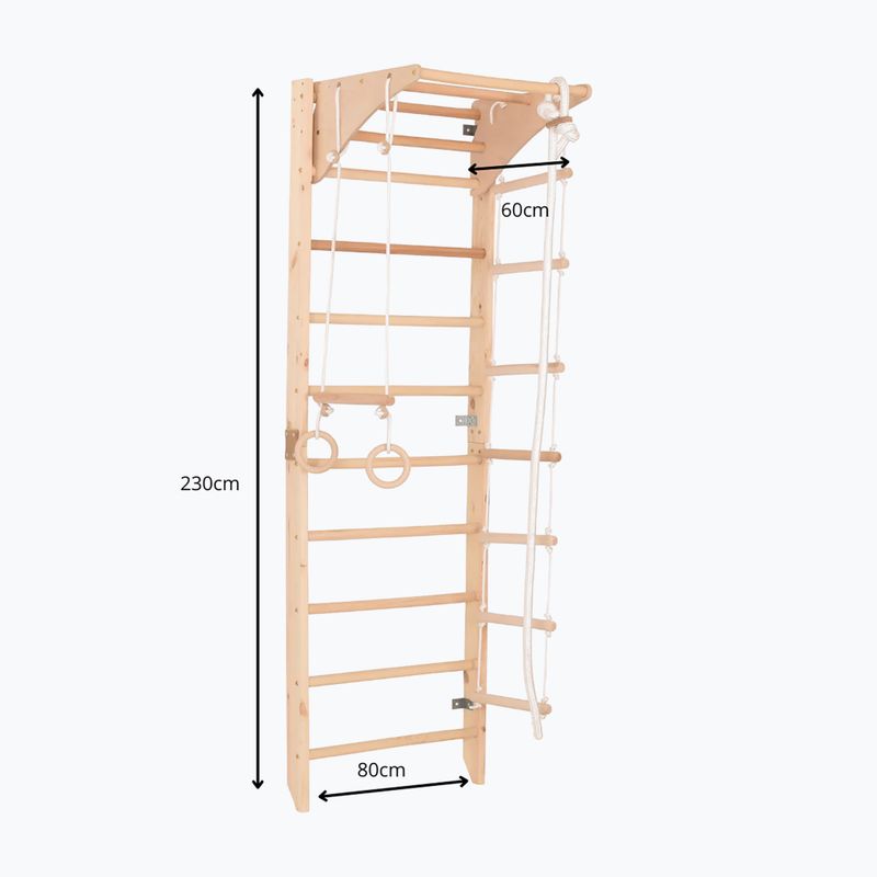 Scară de gimnastică RINAGYM Kombi 2 12