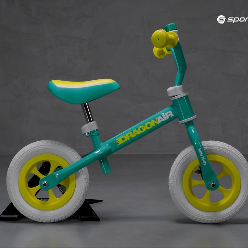 Bicicletă fără pedale pentru copii Milly Mally Dragon Air, albastru, 2809 7