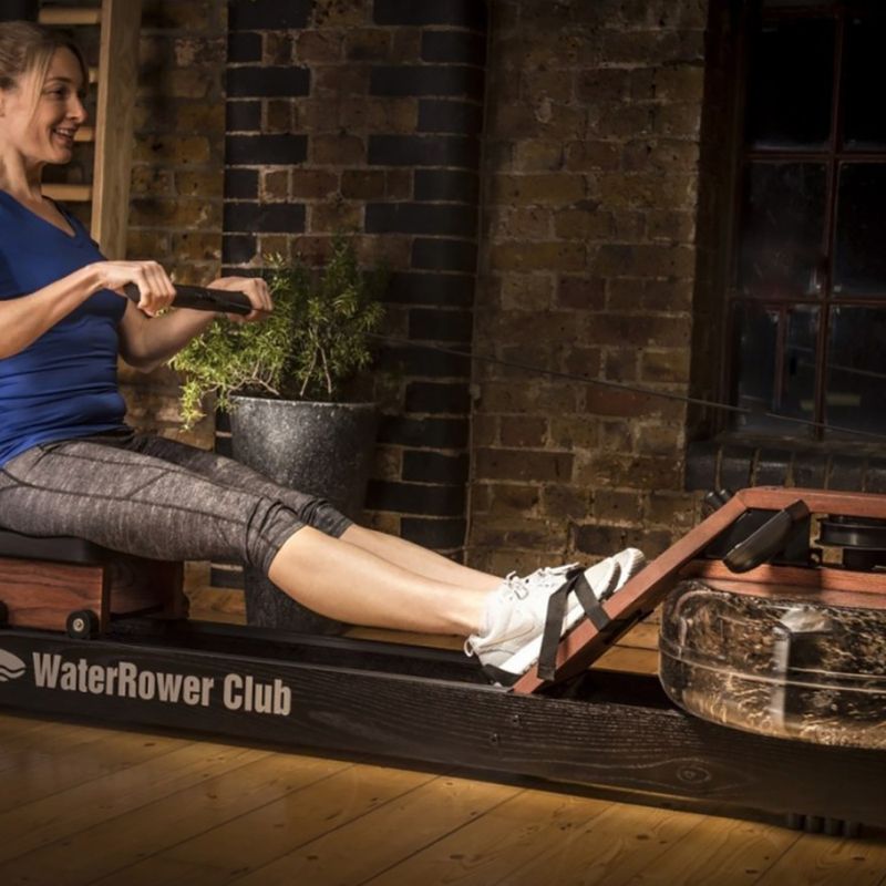 Aparat de vâslit cu apă WaterRower Club S4, maro, WW-WR-150-S4 14