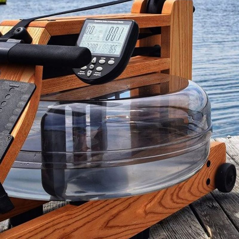 Aparat de vâslit cu apă WaterRower S4, maro stejar, WW-WR-230-S4 15