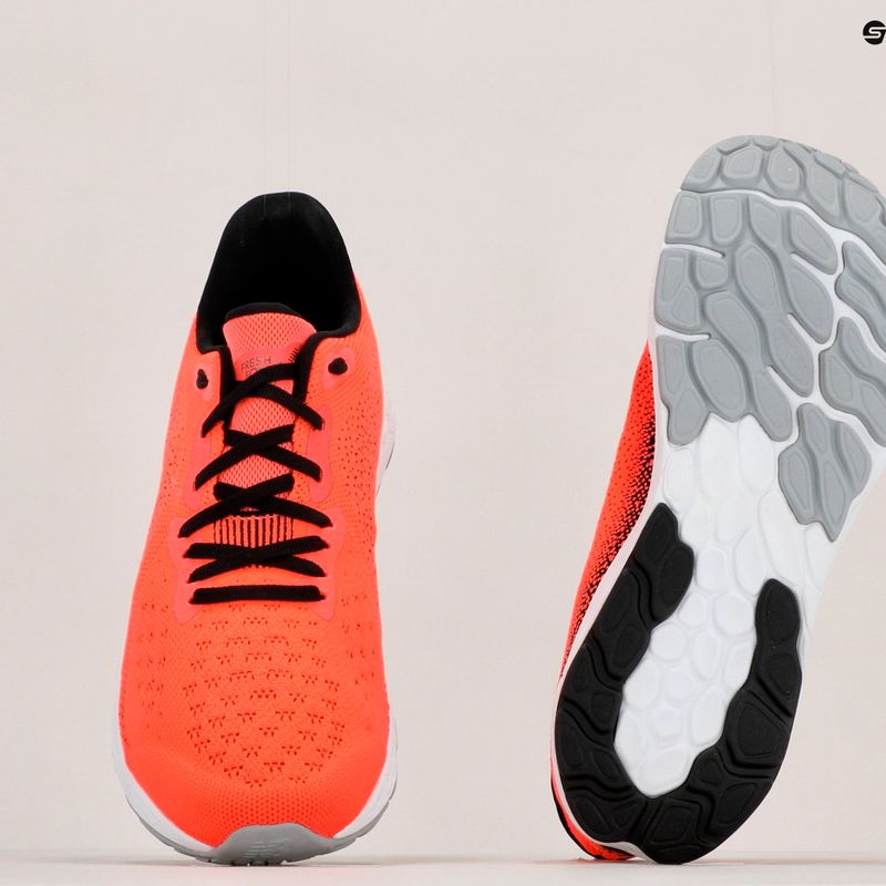 Încălțăminte de alergat pentru bărbați New Balance Fresh Foam Tempo v2 portocalie NBMTMPOCA2 19