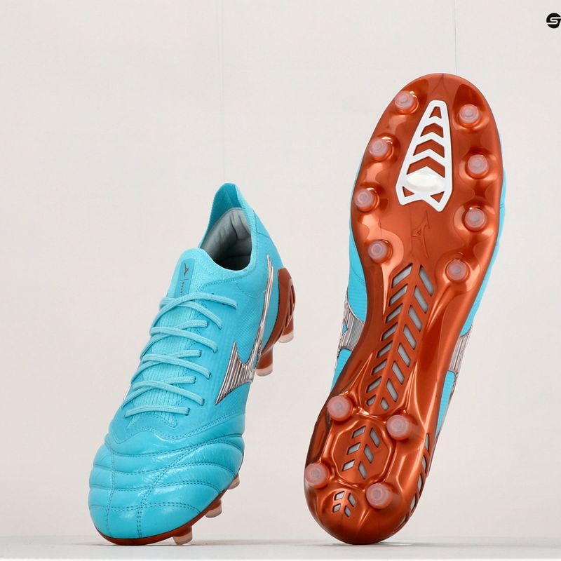 Mizuno Morelia Morelia Neo III Beta JP ghete de fotbal albastru P1GA239025 11