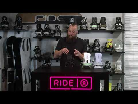 Fixare pentru snowboard RIDE AL-6 verde 12F1011.1.4 6