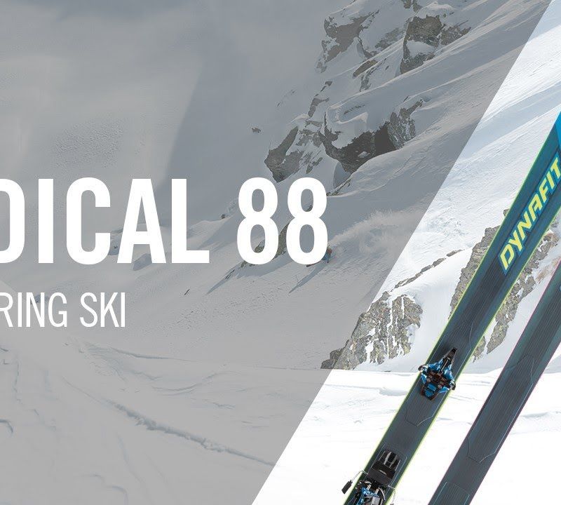 Schiuri de schi de tură DYNAFIT Radical 88 W Ski Set, albastru, 08-0000048281 11