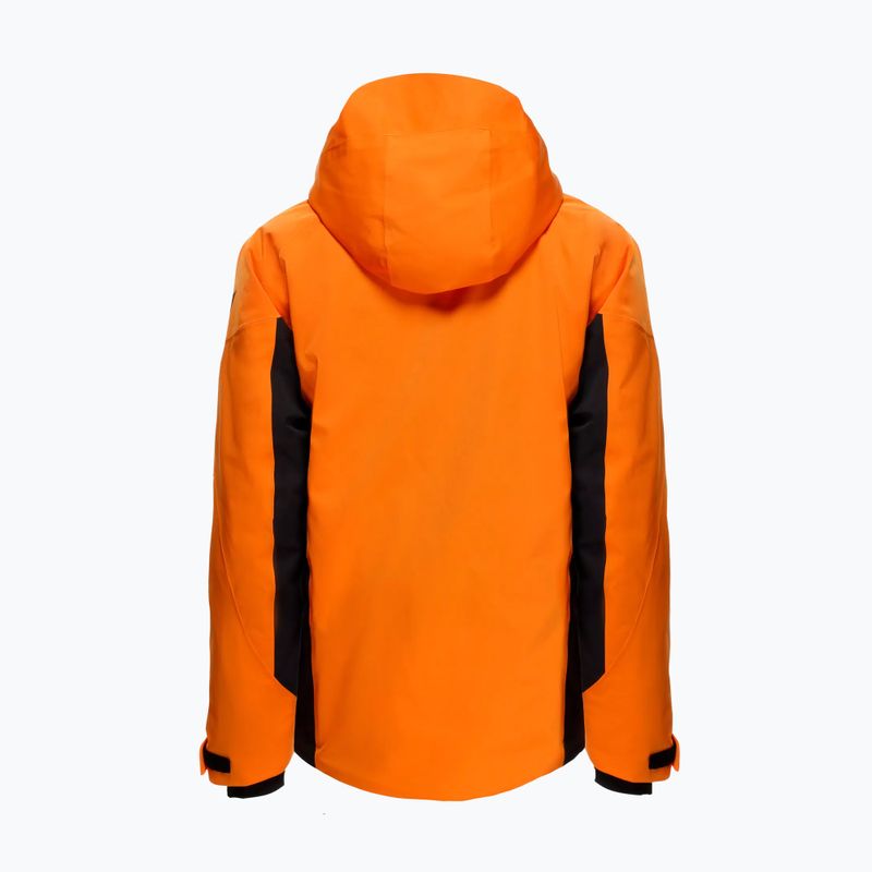 Geacă de schi pentru bărbați Dainese Etra Aerosense Dry Core Ready oriole orange/stretch limo 10