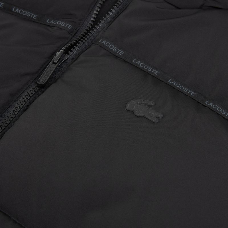 Geacă de iarnă Lacoste BH2608 Hooded black 3
