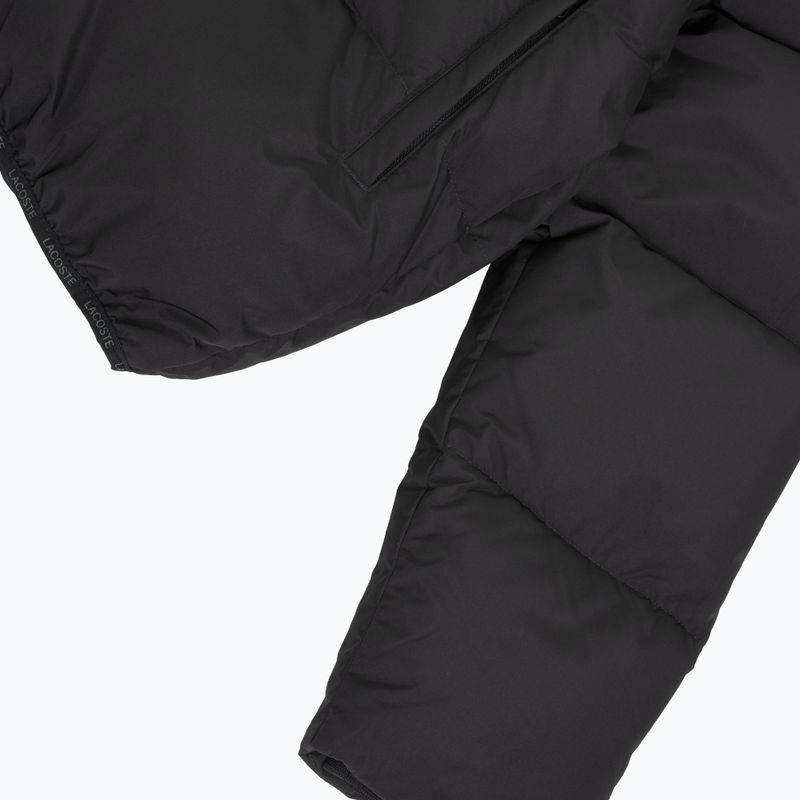 Geacă de iarnă Lacoste BH2608 Hooded black 4
