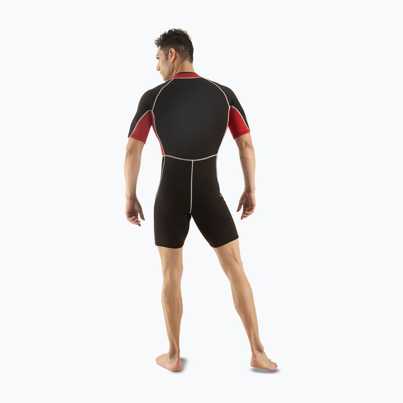 Costum de înot pentru bărbați SEAC Shorty Ciao 2,5 mm black/red 2