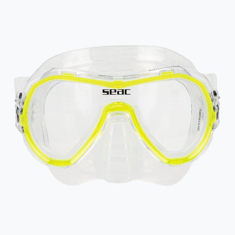 Mască de scufundări SEAC Giglio yellow 2