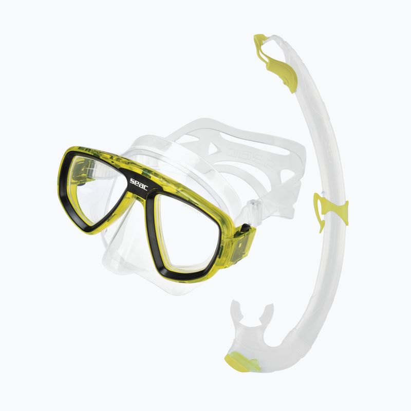 Set de snorkeling SEAC Extreme yellow