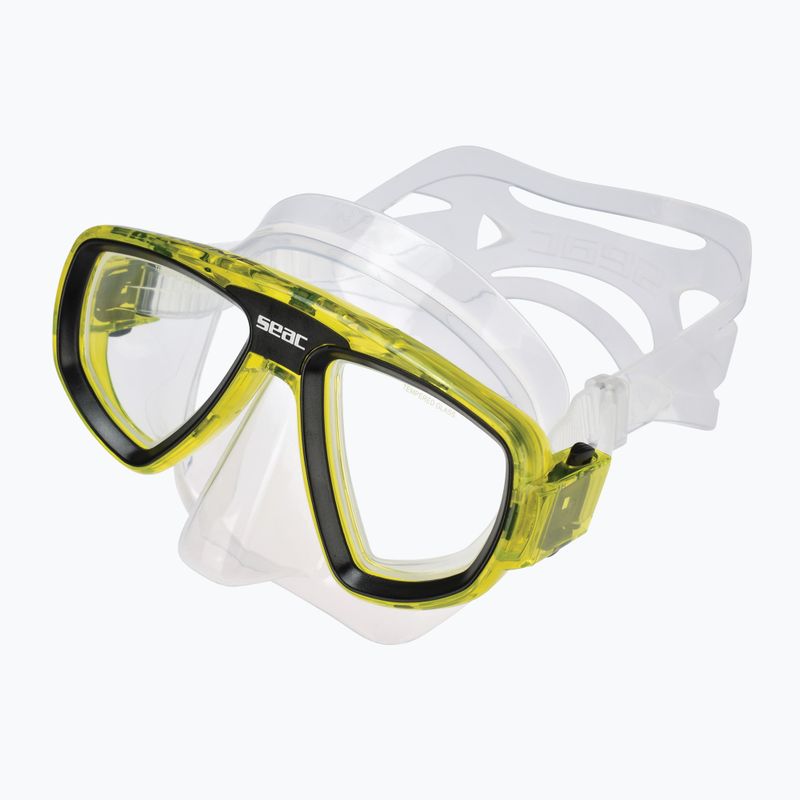 Set de snorkeling SEAC Extreme yellow 2