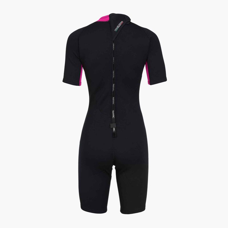 Costum de înot pentru femei SEAC Shorts Relax 2.2 mm black/pink 3