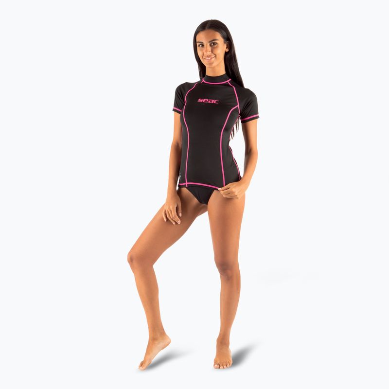 Tricou de înot pentru femei SEAC T-Sun black 2