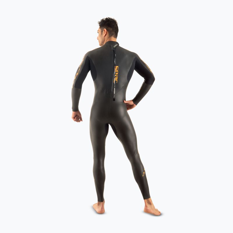 Costum de baie pentru bărbați SEAC Energy 2.0 mm black/yellow 2