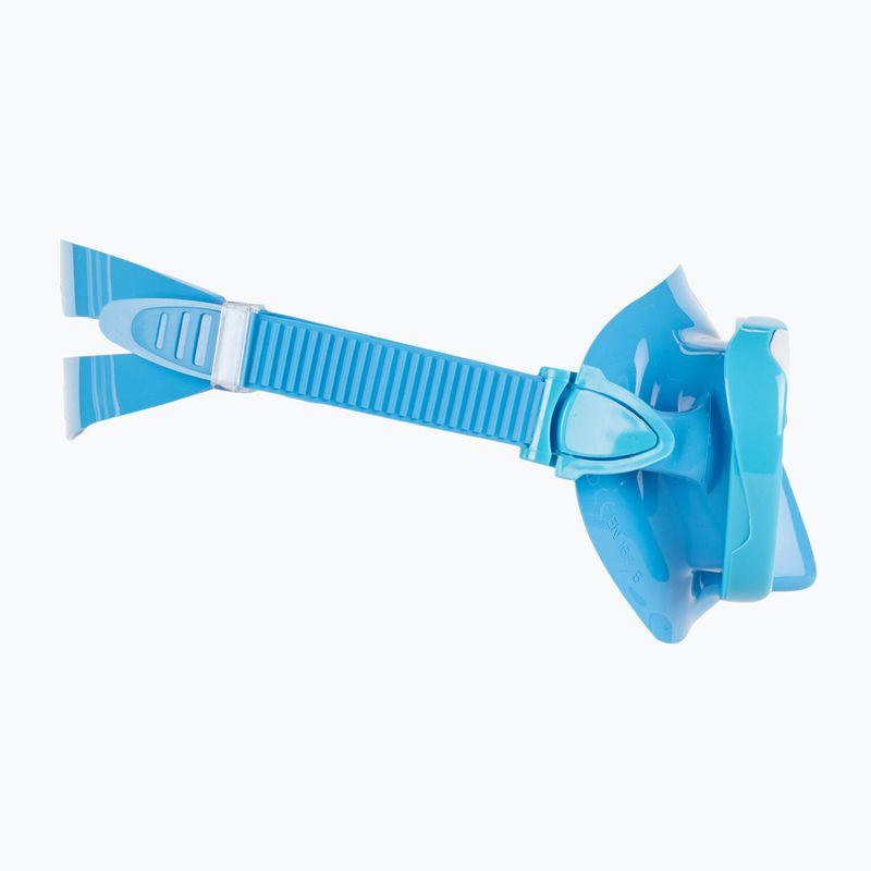 Set de snorkeling pentru copii SEAC Bella light blue 4